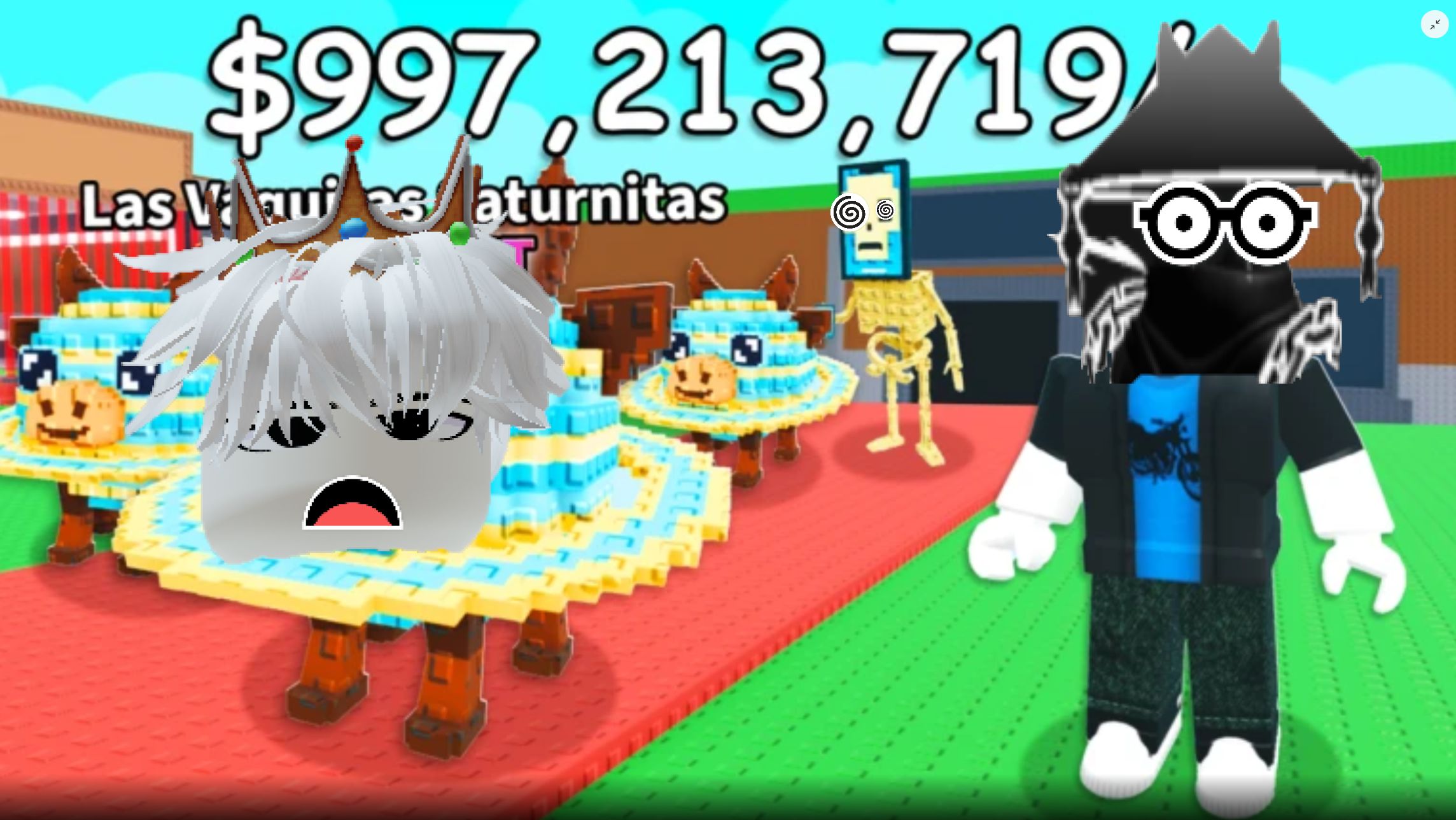 поиграл с подписчиком в стил е бреинрот даёт мне бреинротов Roblox