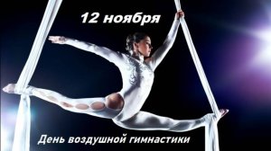 Поздравляем всех любителей и профессионалов с Международным днём цирковой воздушной гимнастики!