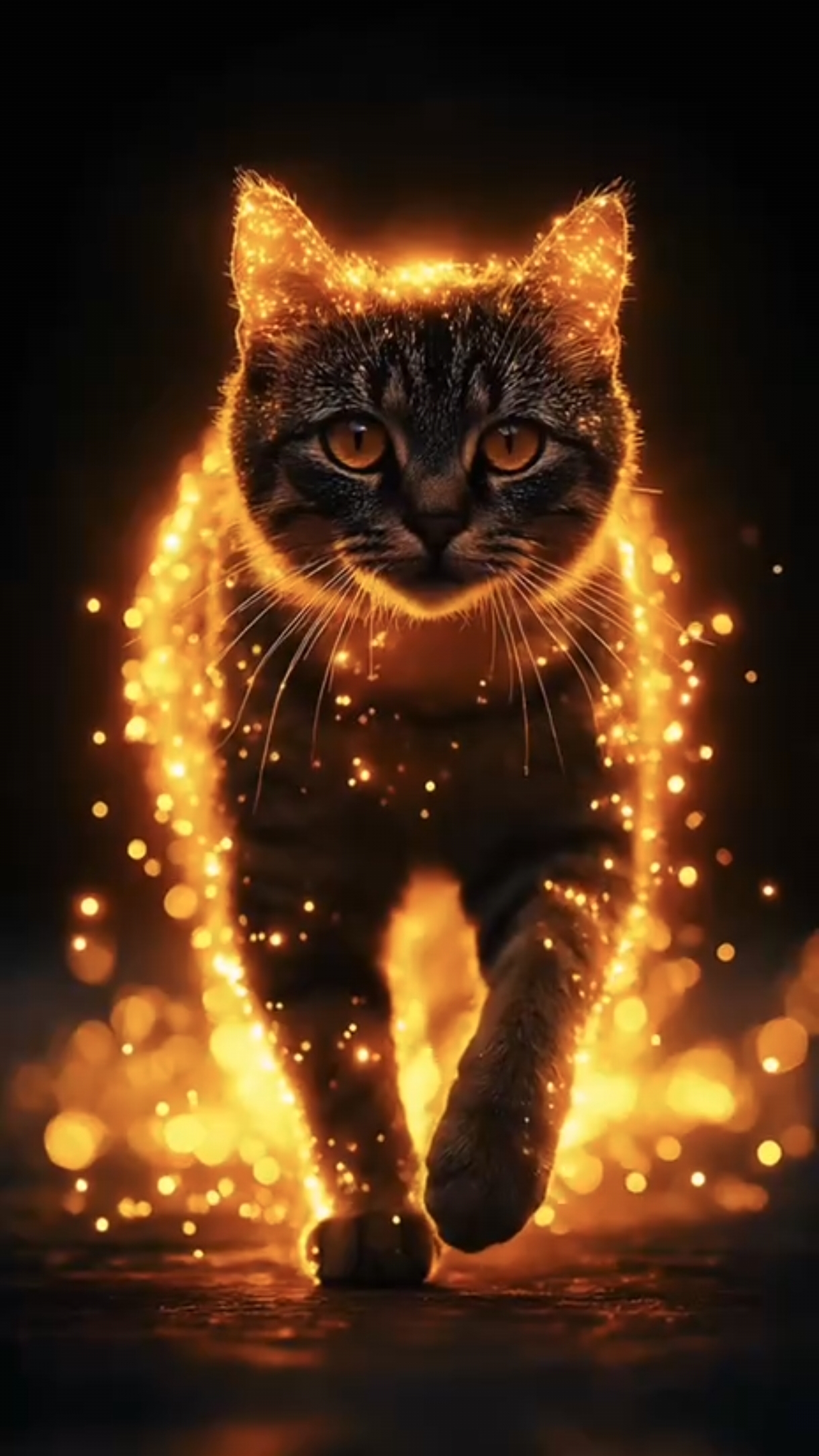 Кот огонь 🔥