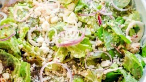 Cooking recipes for green salads