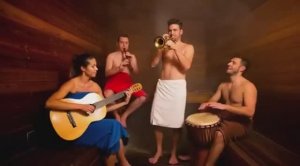 Мужская баня весёлая шуточная песня о том как две подружки случайно попали не в ту баню