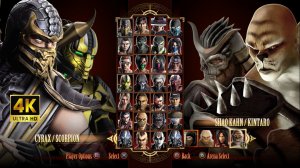 Игра за Cyrax & Scorpion в Mortal Kombat Komplete Edition на PS3 Expert в 4K