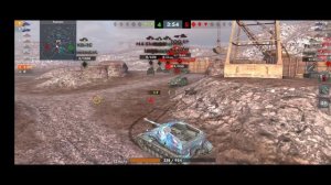 WOT BLITZ, ОЧЕНЬ ТЯЖЁЛЫЙ БОЙ НА Dicker Max