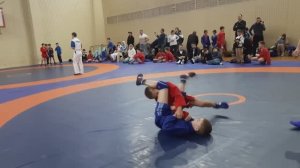 Открытый турнир по самбо г.Отрадный ко Дню Военного разведчика, юноши 9-10лет до 34кг