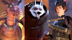 Топ 10 Могущественных Персонажей из Франшизы Шрек !