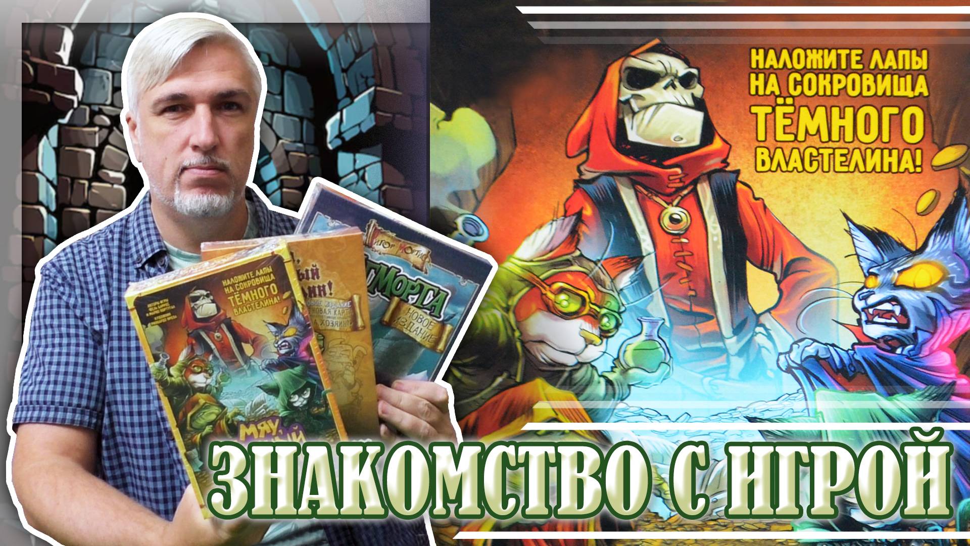 Знакомство с настольной игрой «МЯУ, ТЁМНЫЙ ВЛАСТЕЛИН»
