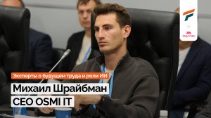 Эксперты о будущем труда и роли ИИ | Михаил Шрайбман, OSMI IT