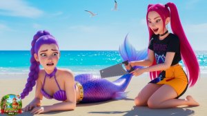 SIGMA GIRL WAR - Заговор по спасению Руми от морского кризиса  KPOP Demon Hunters