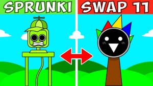 SPRUNKI: ФАЗА 1, НО ОБМЕНЁННАЯ ВЕРСИЯ 11! 🔄✨⚡