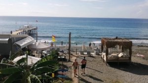 12 ноября +24° В МАХМУТЛАРЕ. Туристы уехали, берег пустой. #türkiye2025 #alanya #mahmutlar