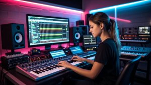 Электронная музыка в стиле Electro House.