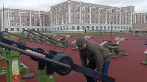 12-11-2025.Old wise warrior на тренировке. 100 кг.