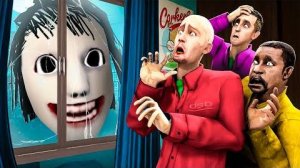 НЕ ВПУСКАЙ В ДОМ ЕСЛИ УВИДИШЬ СТРАШНУЮ ГОЛОВУ СРОЧНО БЕГИ УГАР И БЕЗУМИЕ В Garrys Mod