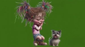 Девочка с  собакой 2