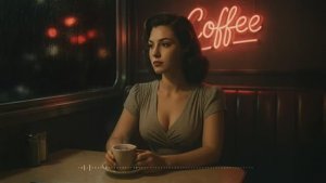 Cozy Vintage Jazz Swing Music Rain Sounds for Cozy Ambience