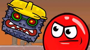 Новый КРАСНЫЙ ШАРИК против банды ЧЕРНЫХ КВАДРАТОВ ЧАСТЬ#7 игра Red Ball на канале Мистер Игрушкин