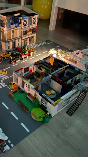 Лего город: обзор моего города из lego