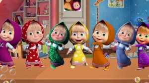 Маша и медведь. цвета