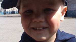 Вова на велосипеде 2003