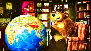 Пазл 🧩 Маша и Медведь 🐻 Видео для детей ❤️