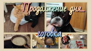 Продолжение дня//готовка