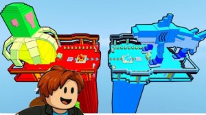 Провастояние чанков брейнротов в роблокс!