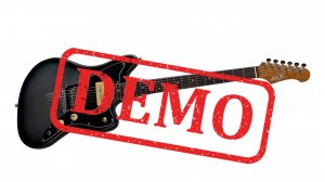 Электрогитара JET JJ-350 Baritone Moonburst - демонстрация звучания