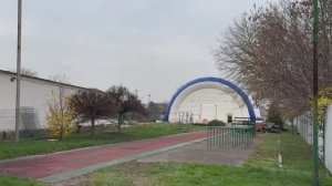 В школе № 3 г. Крымска строят новый спортивный комплекс