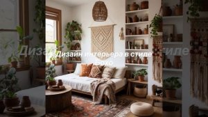 Дизайн интерьера в стиле Бохо