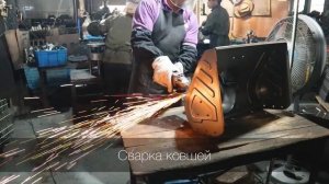 Кадры с фабрики. Производство и тестирование Снегоуборщик HUTER SGC 4100