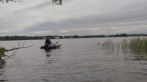 На Рыбинском водохранилище, июнь 2025.