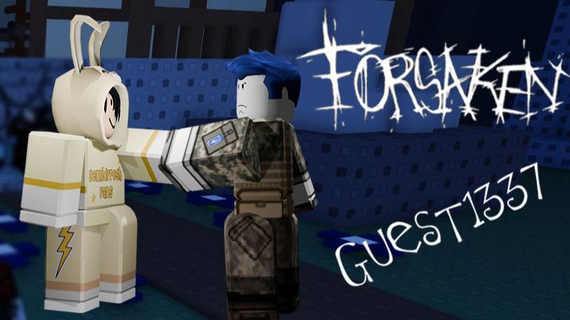 ФОРСАКЕН ИГРАЮ ЗА ГОСТЯ 1337 | РОБЛОКС