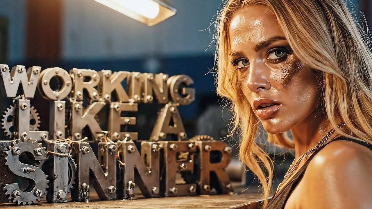 WORKING LIKE A SINNER - Six Gun Siren [Official Music Video / Outlaw Country Rap]