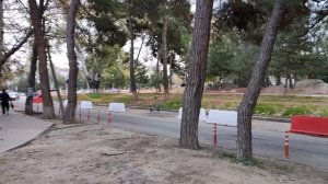 Анапа. Пасмурная обстановка. Сквер Гудовича на реконструкции. 12 ноября 2025.