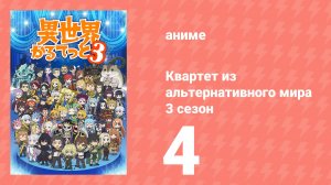 Квартет из альтернативного мира 3 сезон 4 серия (аниме-сериал, 2025)