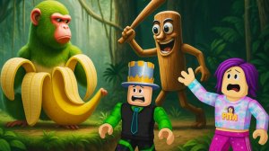 НАС ЗАЩИЩАЕТ Шимпанзини-Бананини в РОБЛОКС! ЗАЩИТА БАШЕН Italian Brainrot! Tower Defense