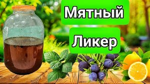 МЯТНЫЙ ЛИКЁР ПО УНИКАЛЬНОМУ РЕЦЕПТУ. Такого ты точно не Пробовал.