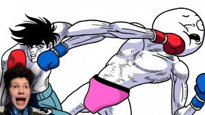 Это АНИМЕ меня ИЗБИЛО! | Добряк | Реакция