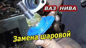 Как Заменить Нижнюю Шаровую Опору на ВАЗ 2121 Нива Своими руками