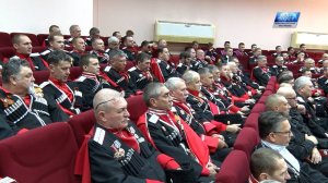 В Туапсе прошел 17-й отчётный сбор Черноморского окружного казачьего общества.