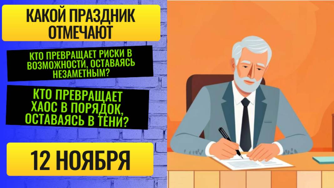 Какой праздник 12 ноября? Праздник, о котором вы не знали!