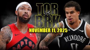 12.11.2025 | ОБЗОР МАТЧА | Бруклин Нетс - Торонто Рэпторс | Highlights