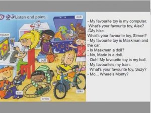 unit 3 _1 Favorite toys kids box 1