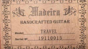 Гитара Madeira Travel - "Прогулка по Одессе"  Чиж&Co