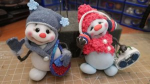 Снеговик Меломан (капрон)