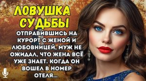 Отправившись на курорт с женой и любовницей, муж не ожидал, что жена всё уже знает. Когда он вошел