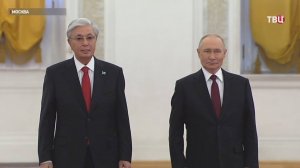 В Кремле стартовали переговоры Путина и Токаева / События на ТВЦ