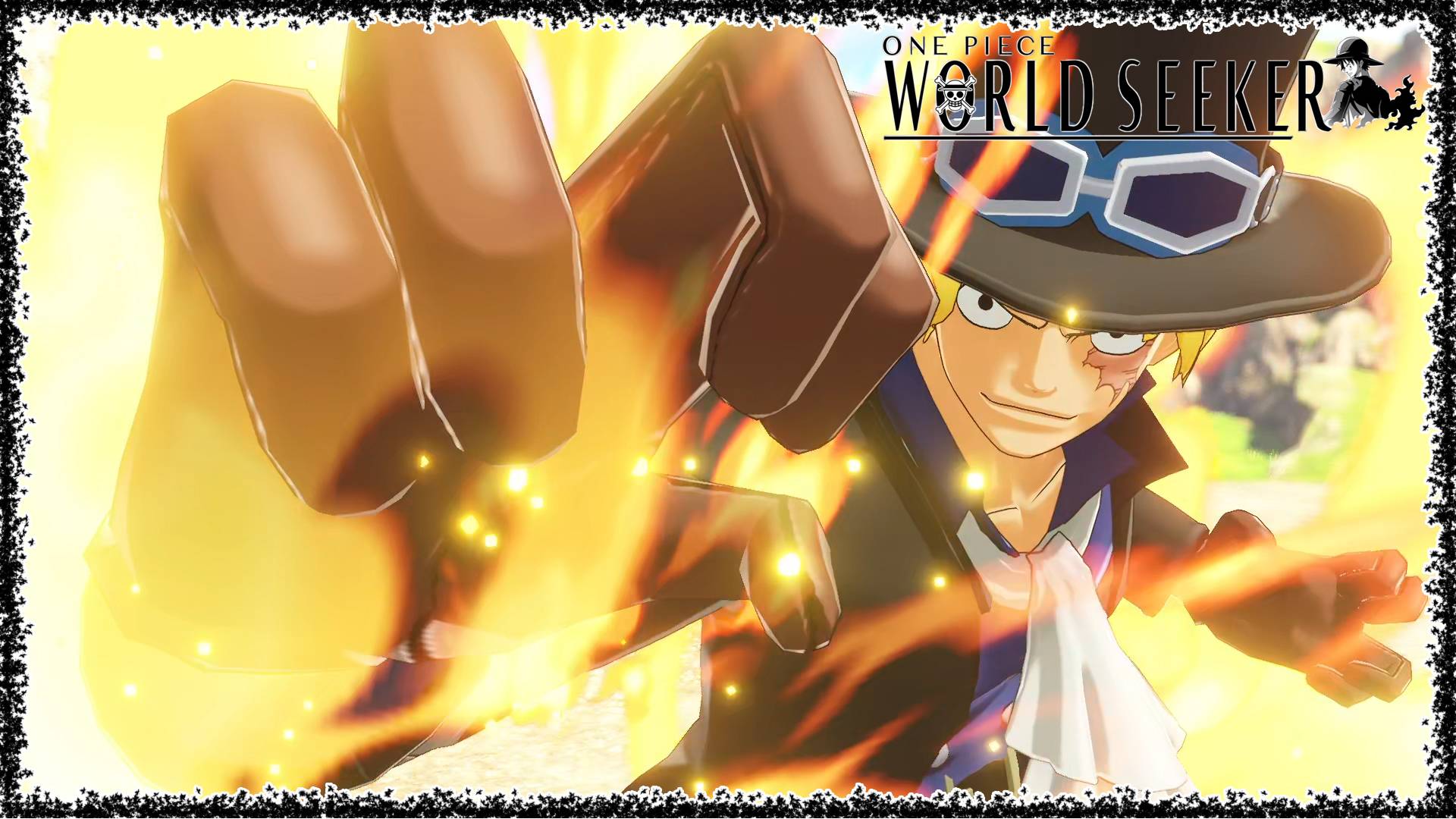 Сабо с силой Эйса защищает Луффи от Акаину| История Сабо Часть 2 | One Piece World Seeker