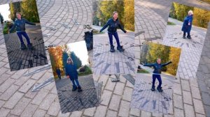 Зеленогорский парк и пляж в "золотую" осень 2021 года