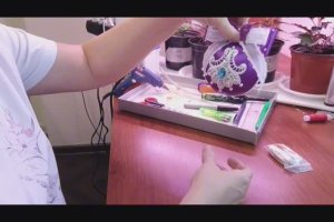 Новогодние шары своими руками! 🌲👍Отличный подарок к Новому году!!!